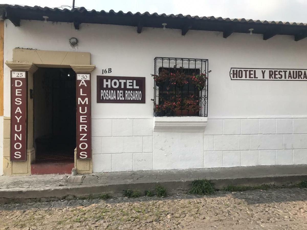 Hotel Posada Del Rosario Antigua Bagian luar foto