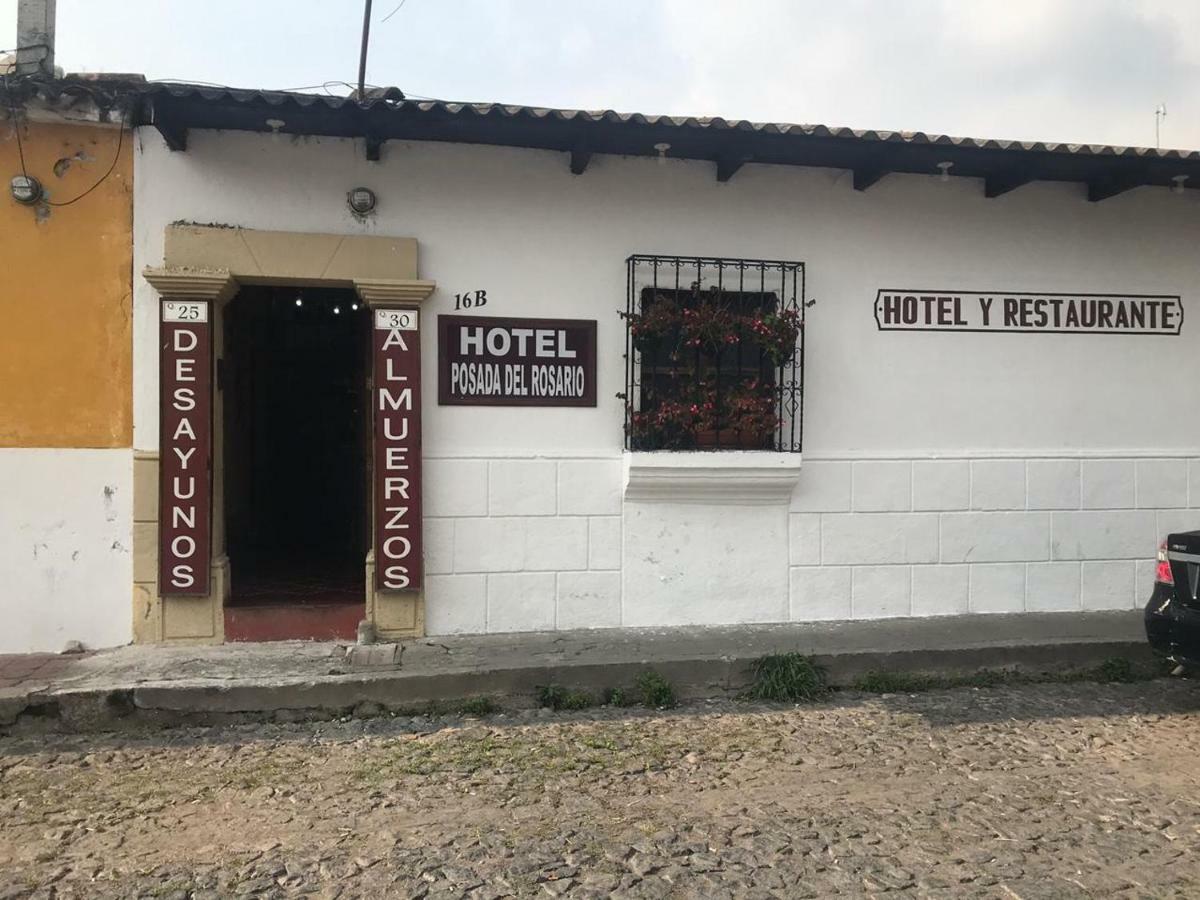 Hotel Posada Del Rosario Antigua Bagian luar foto